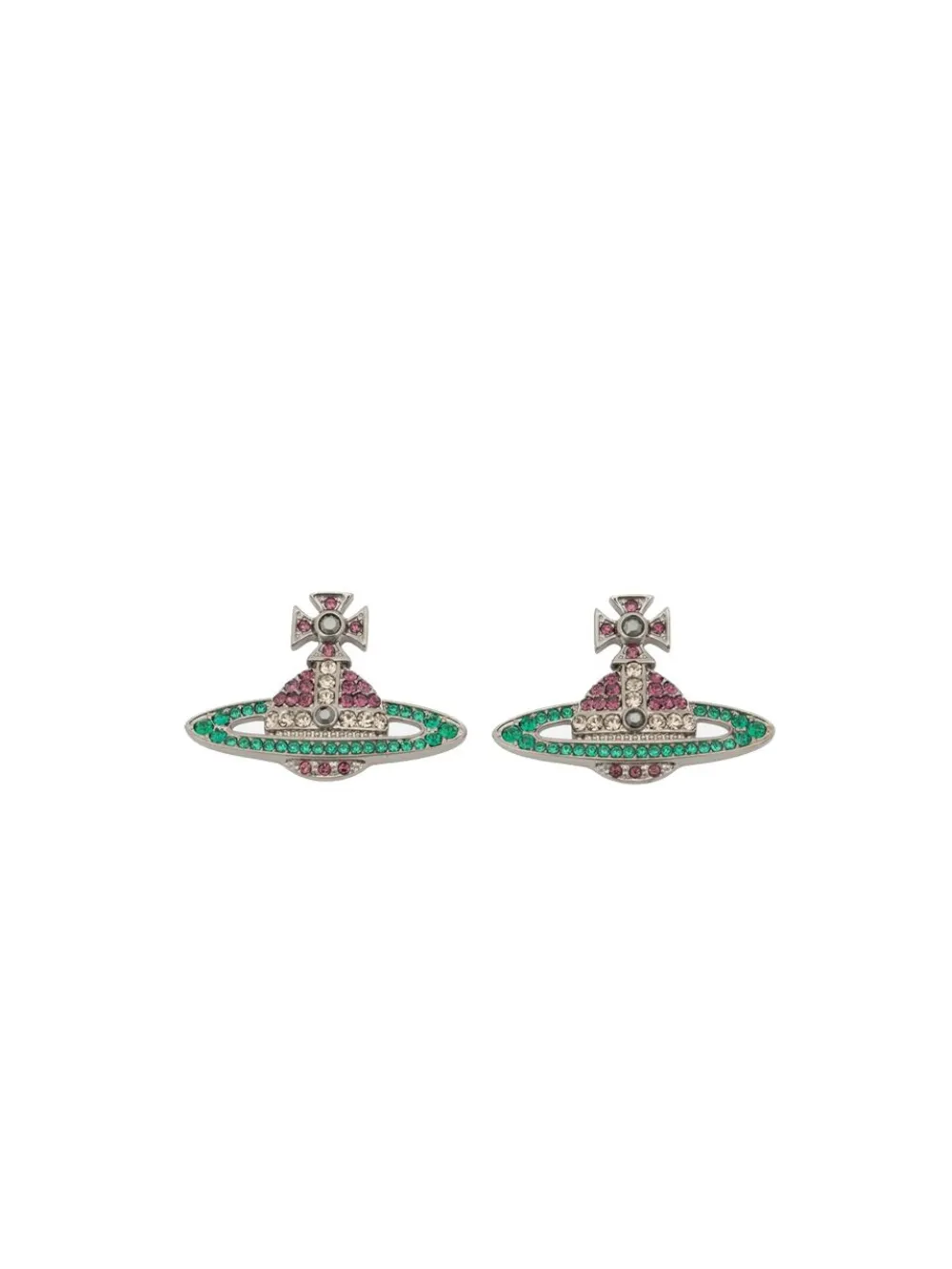 Vivienne Westwood Kika Orb-design Earrings In Green