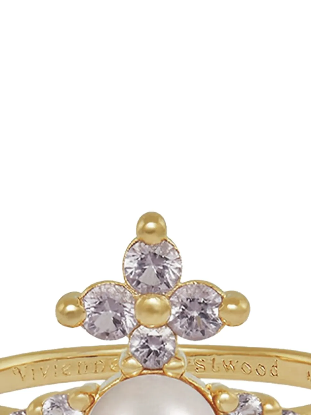 Vivienne Westwood Feodora Orb ring - Goud
