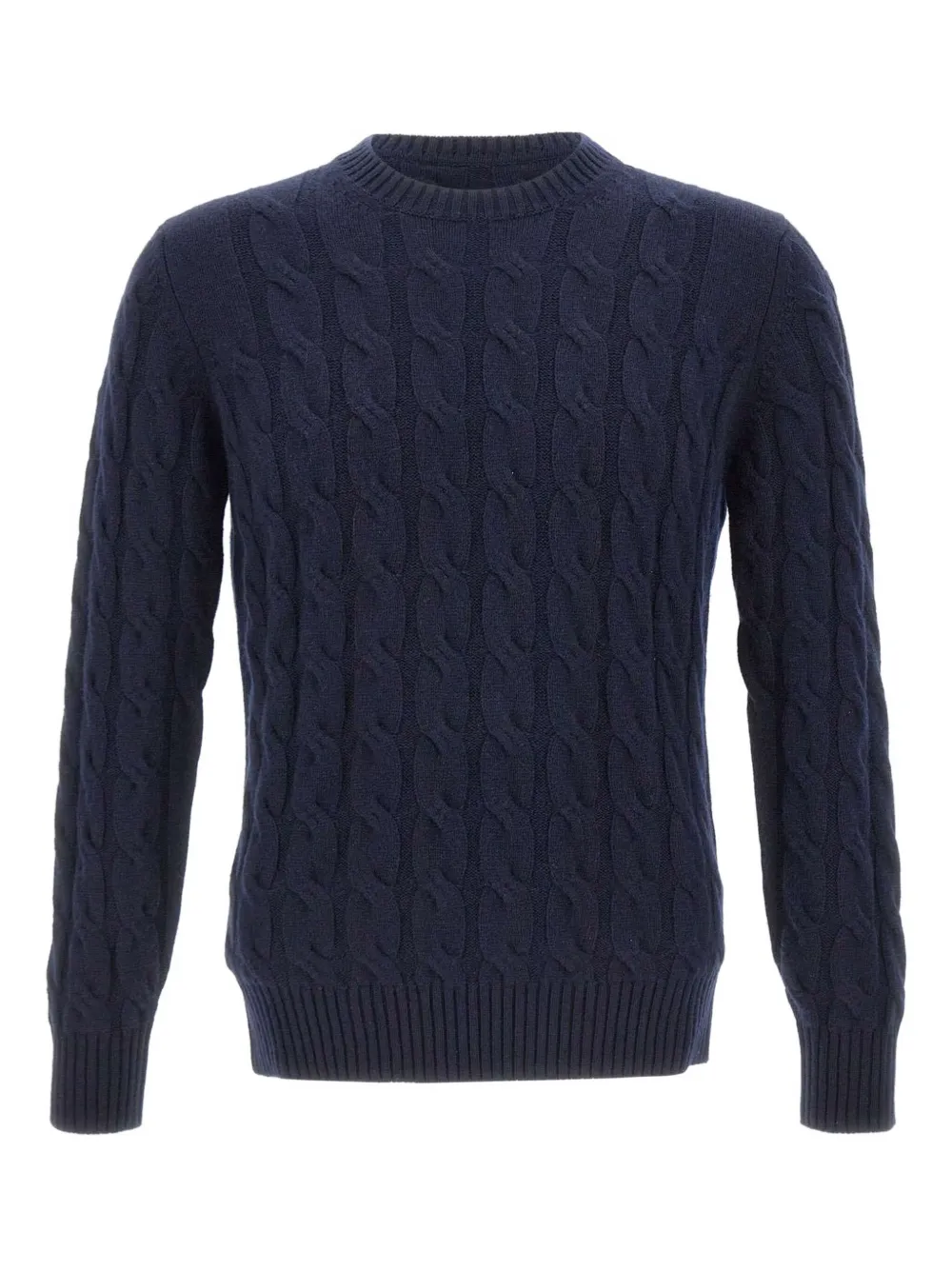 Kangra Pullover mit Zopfmuster | Blau | Image 1