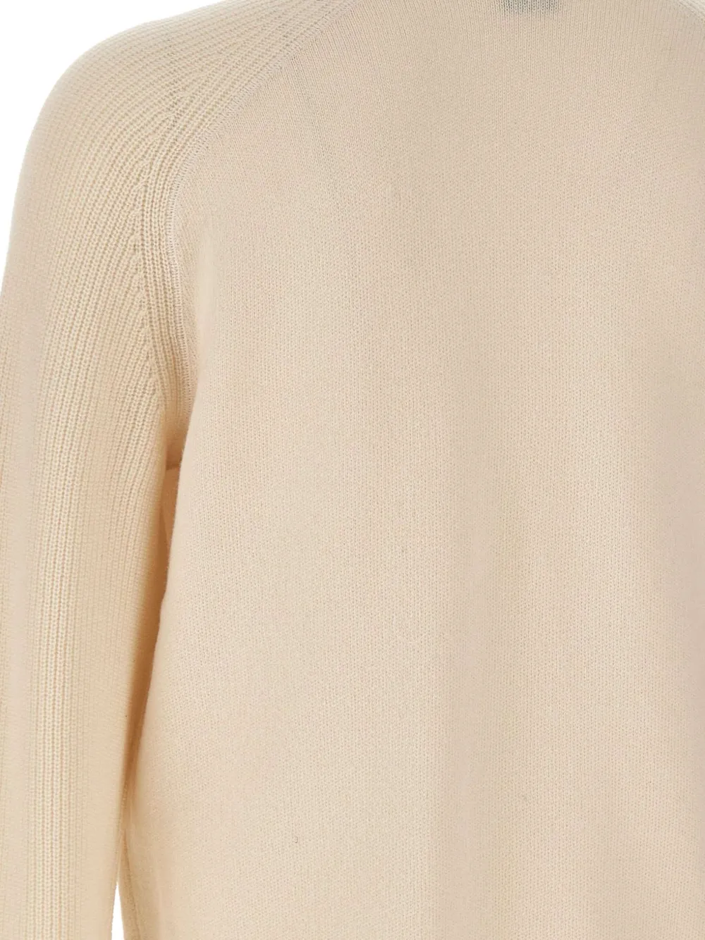 Hugo Boss H-hibisco Zip-up Cardigan In Neutral