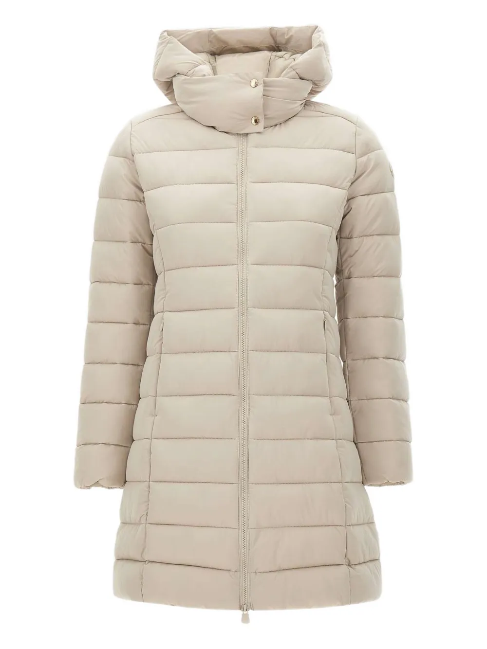 Save The Duck removable-hood padded coat | Neutrals | Image 1