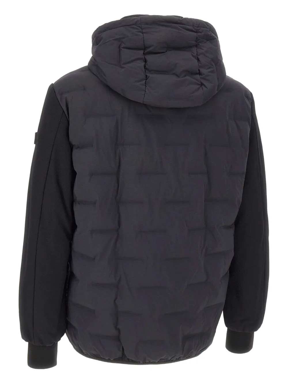 Peuterey Holzer Sjn Bmat gewatteerd jack met vierkant patroon Zwart