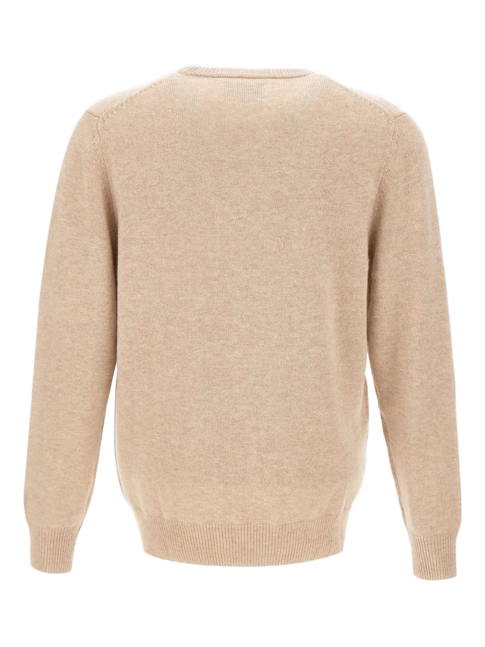 Mc2 Saint Barth Snoopy Golf 11 Crew-neck Sweater In Brown