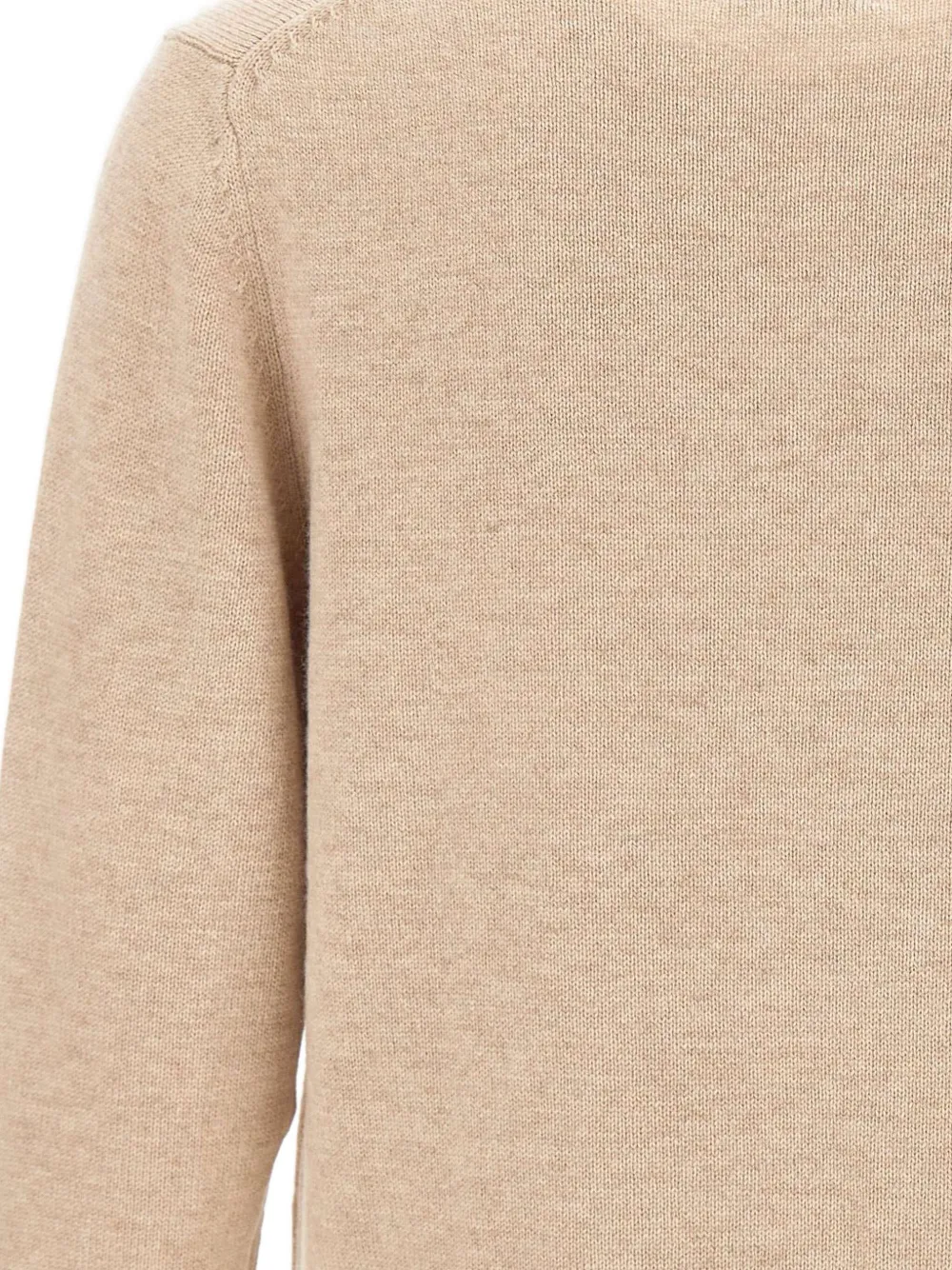Mc2 Saint Barth Snoopy Golf 11 Crew-neck Sweater In Brown