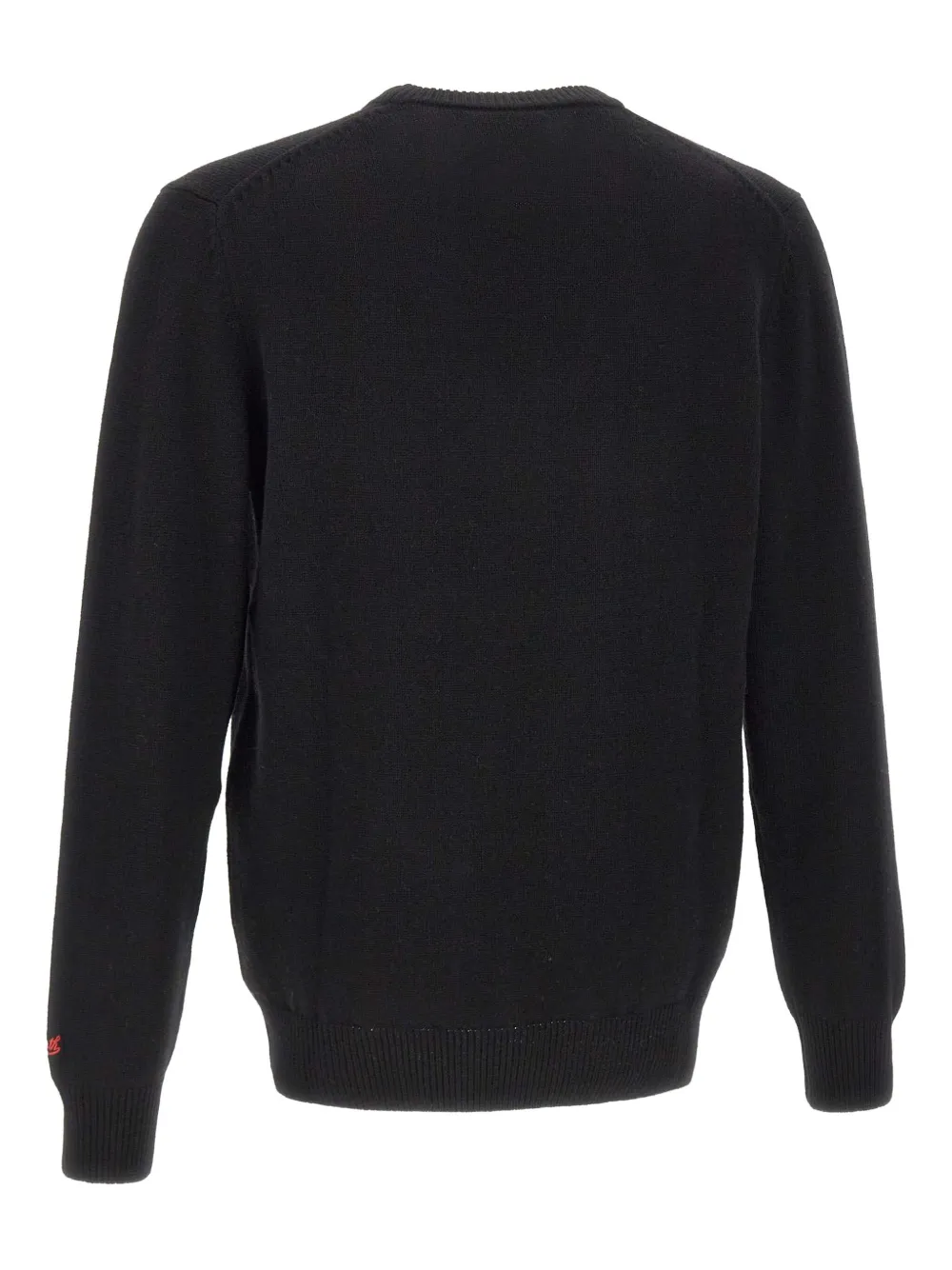 MC2 Saint Barth Heron Snoopy Xmas Mood trui Zwart