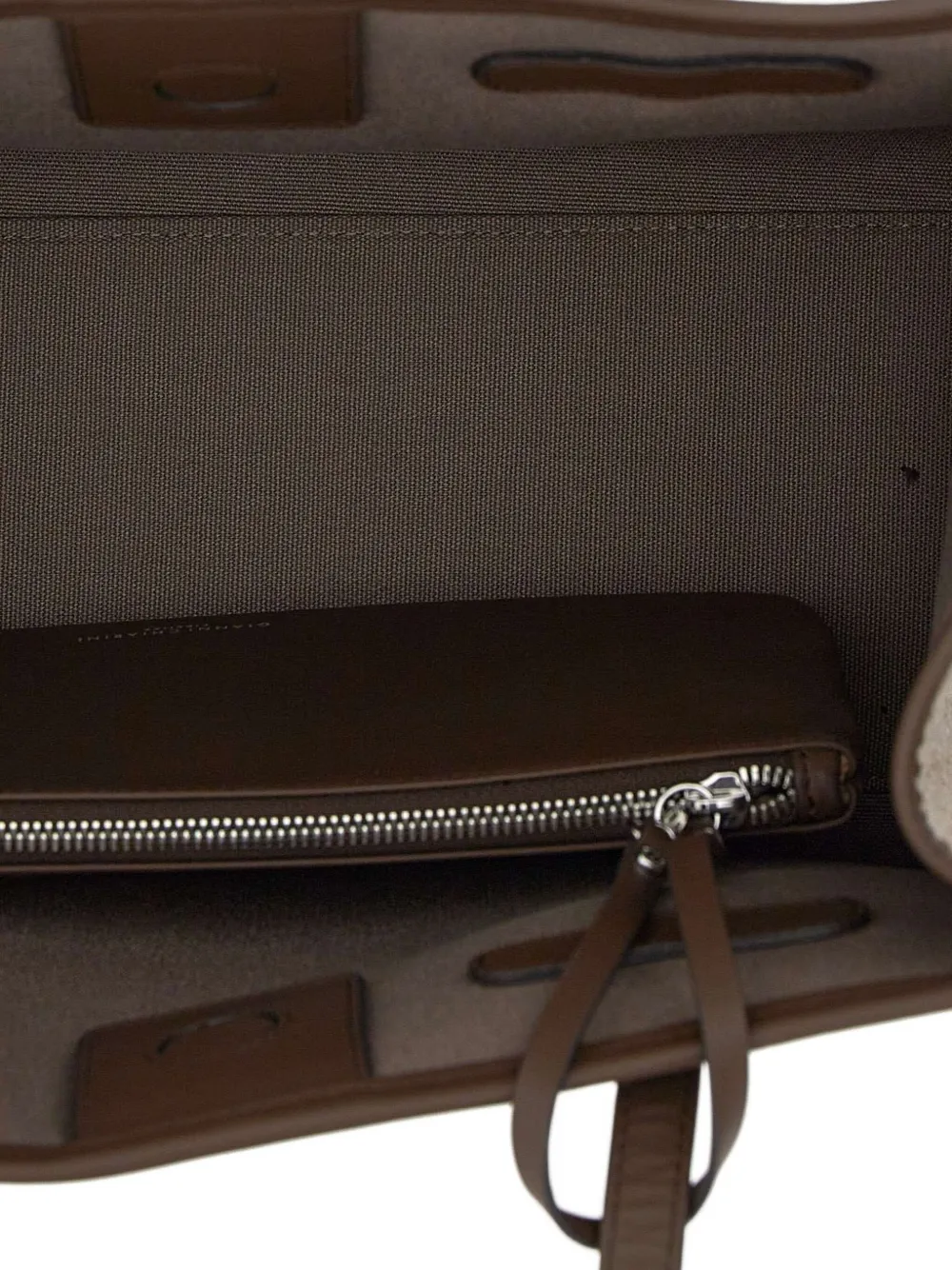 Marcella Club Marcella Leather Tote Bag In Brown