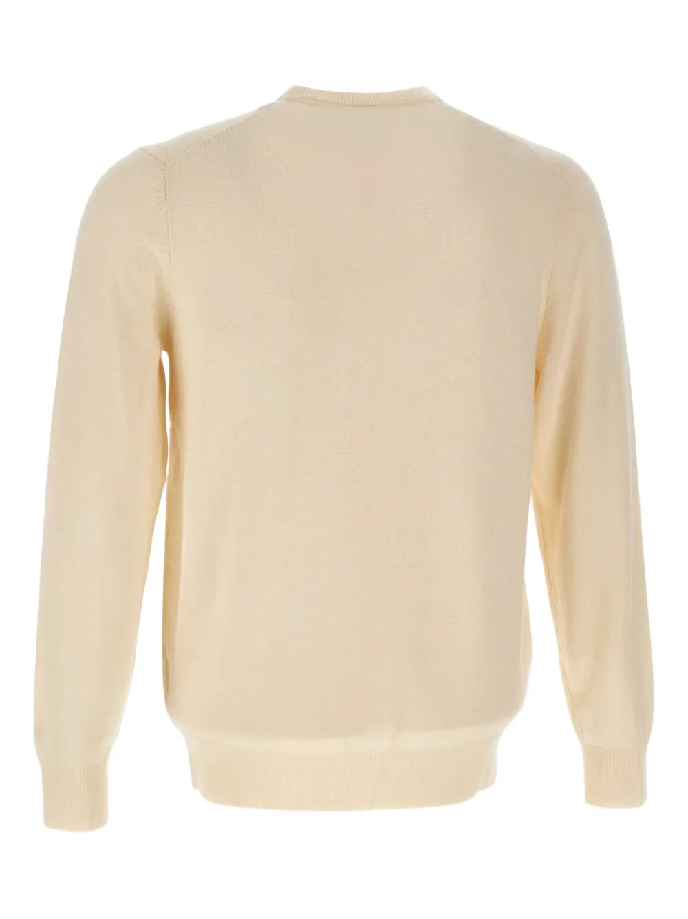Mc2 Saint Barth Heron Sole Pole Position Crew-neck Sweater In Neutral
