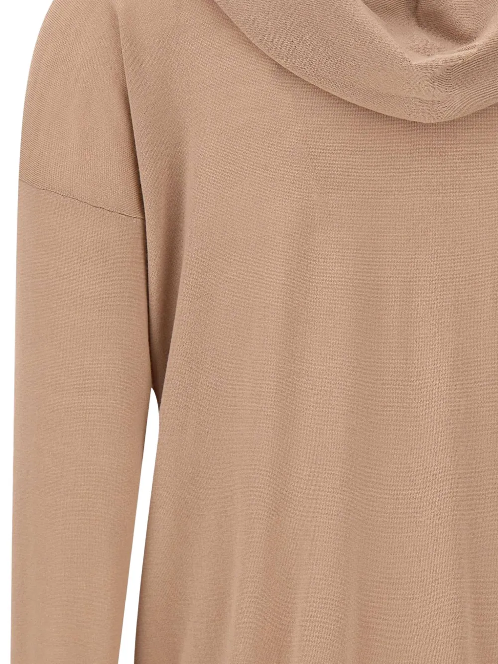 Eleventy Striped-trim Hooded Zip Cardigan In Neutral