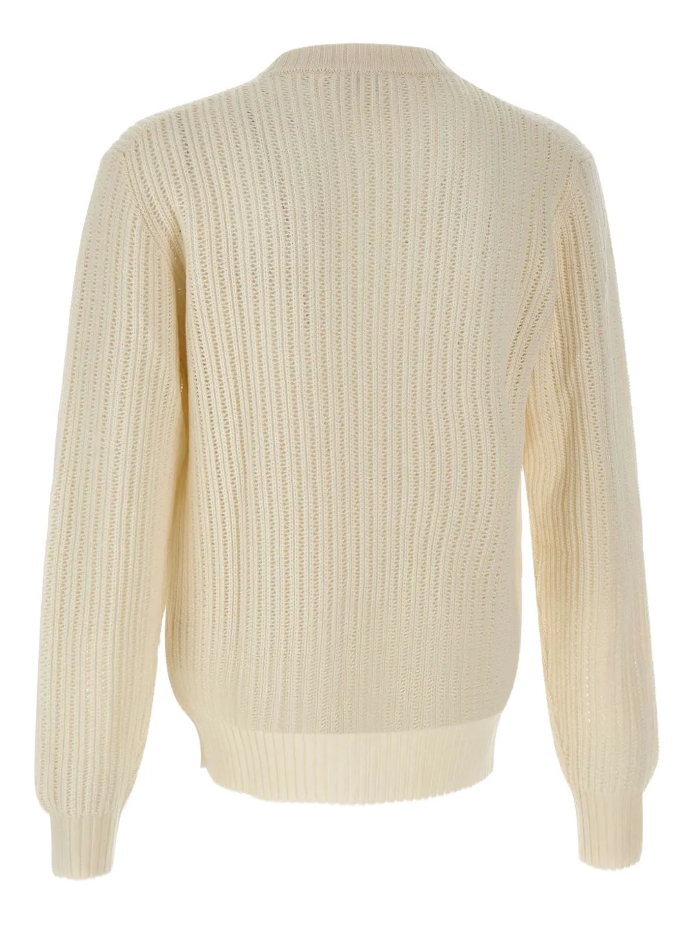 Filippo De Laurentiis Gehaakte trui met ronde hals Beige