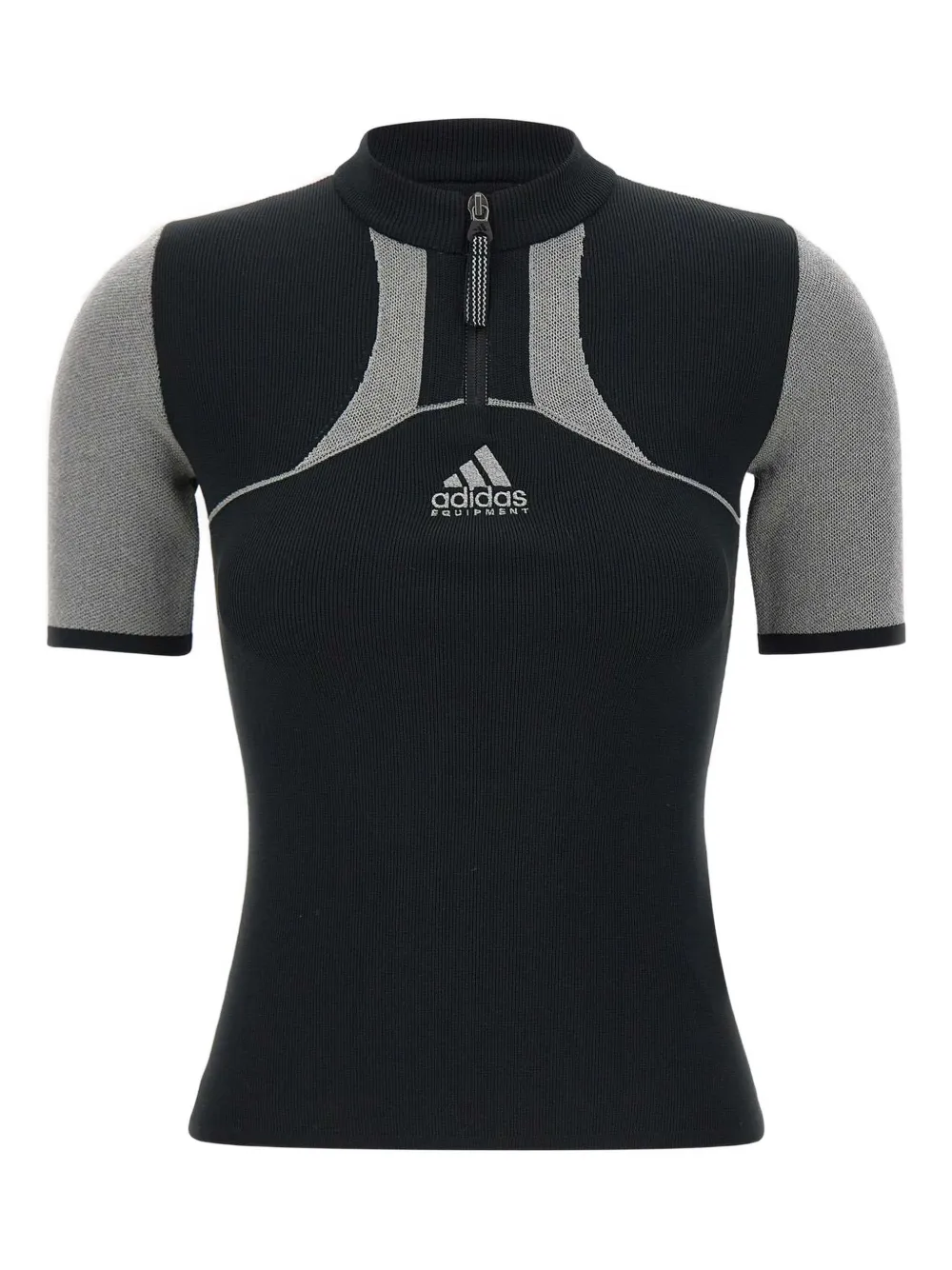 adidas EQT SS  zip-up top | Black | Image 1