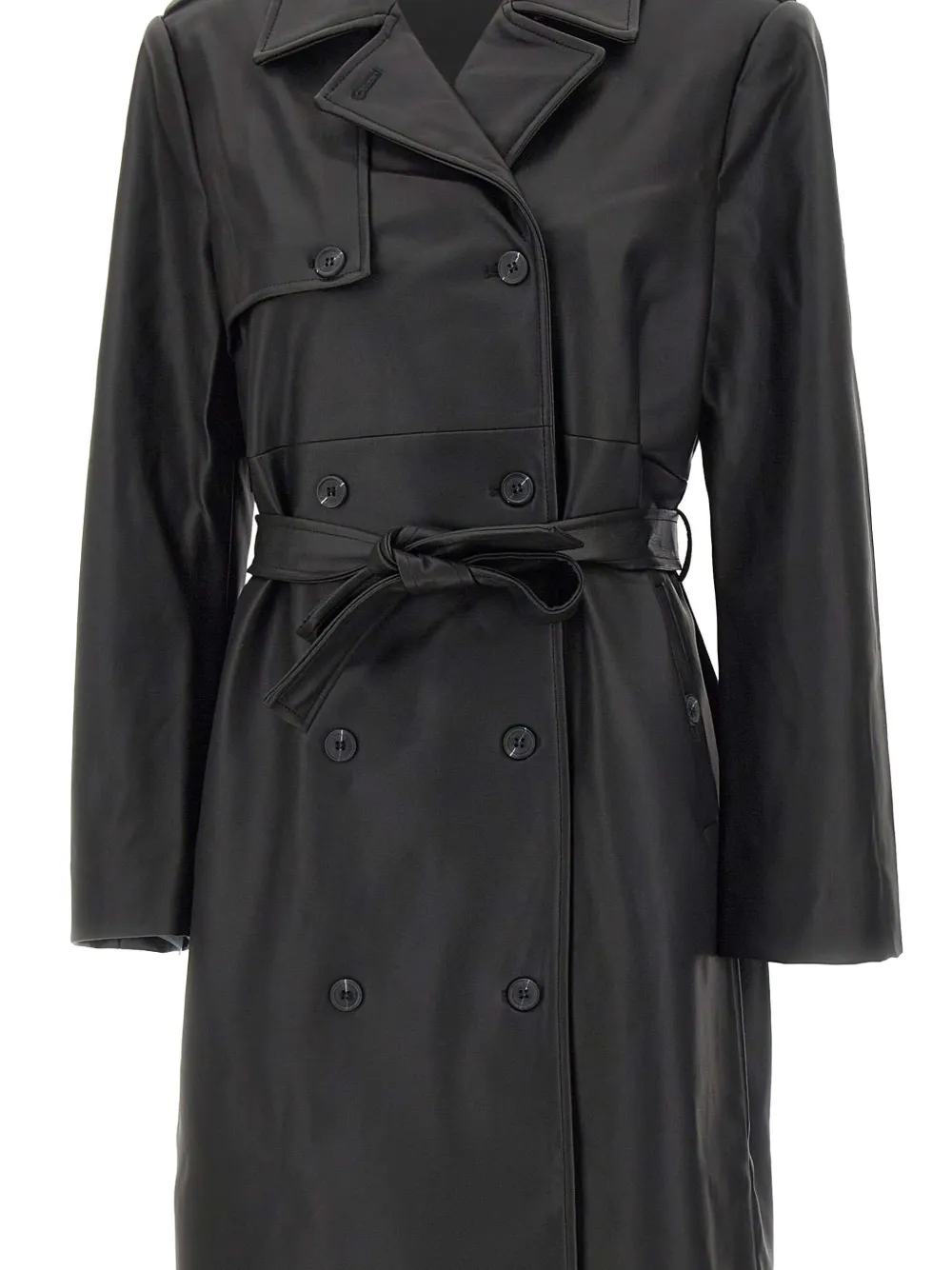 The Garment Brooklyn Trench Double-breasted Jacket In Brown