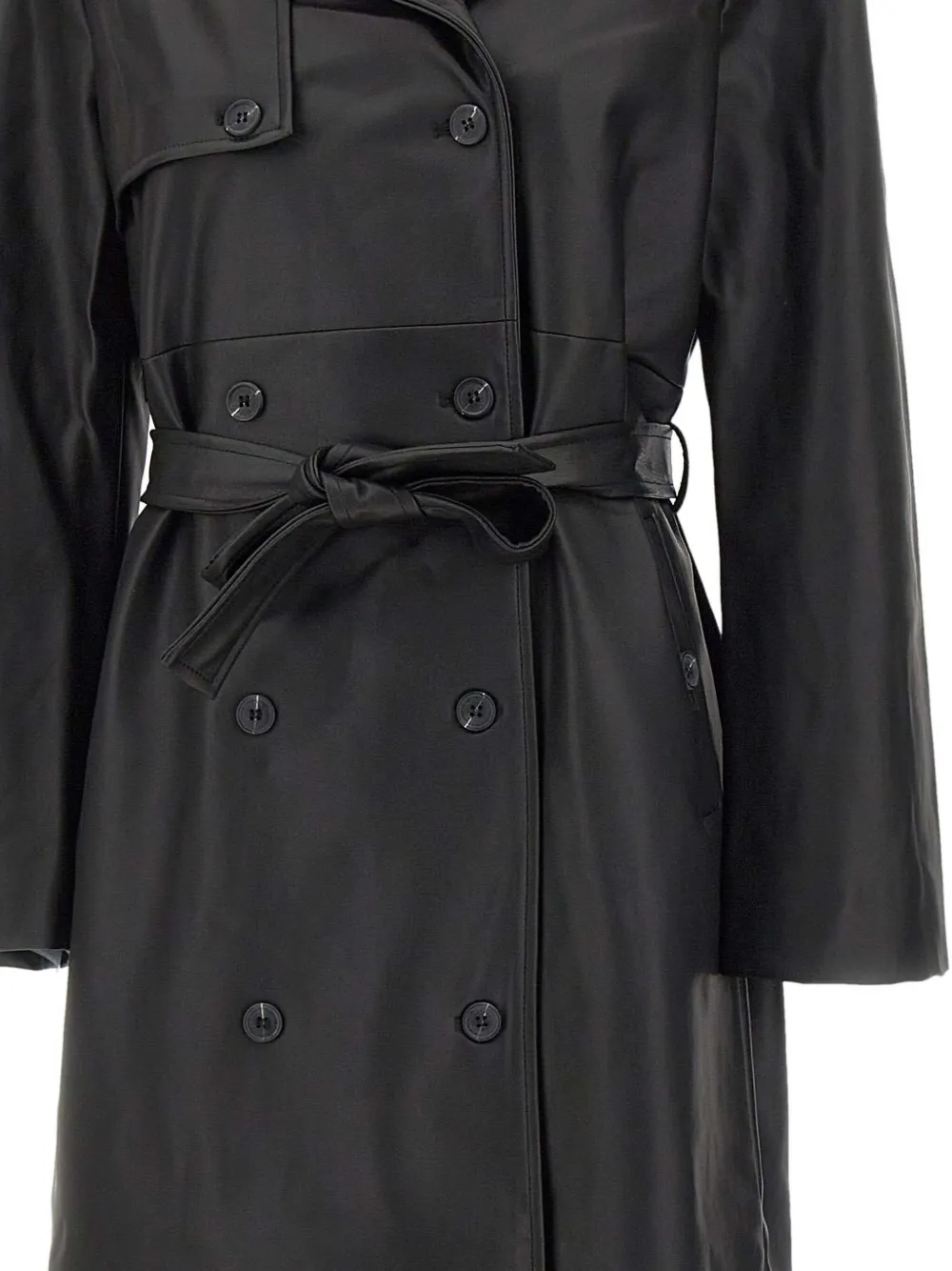 The Garment Brooklyn Trench Double-breasted Jacket In Brown