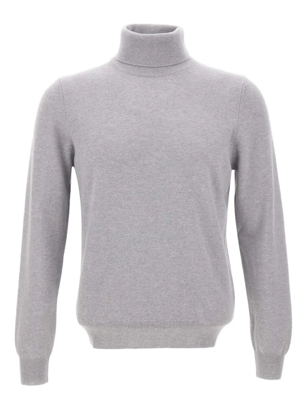 Gran Sasso ribbed turtleneck sweater | Grey | Image 1