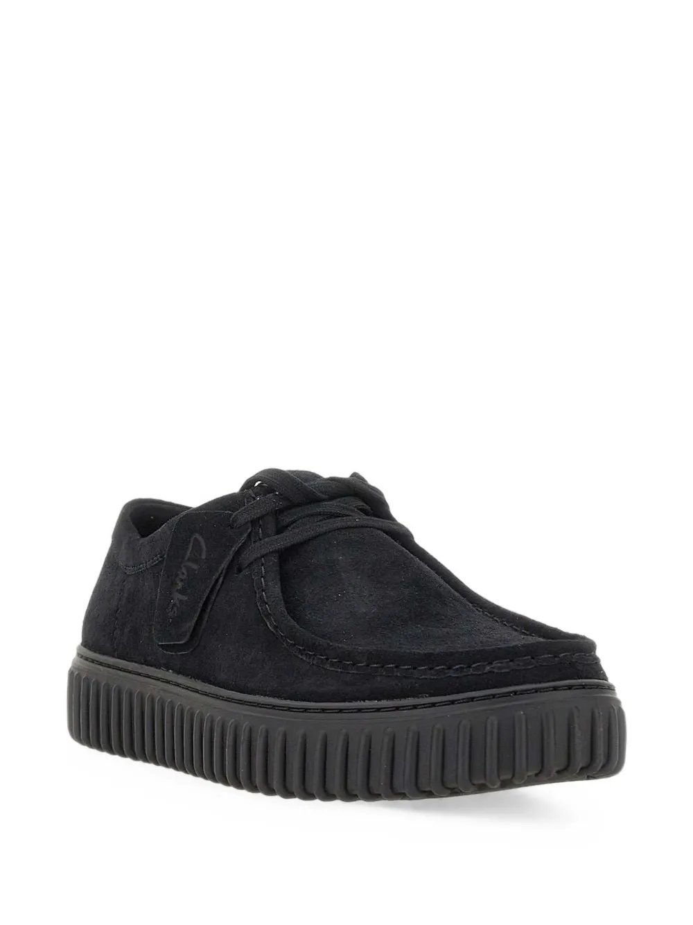 Clarks Torhill Lo lace-up desert boots Zwart