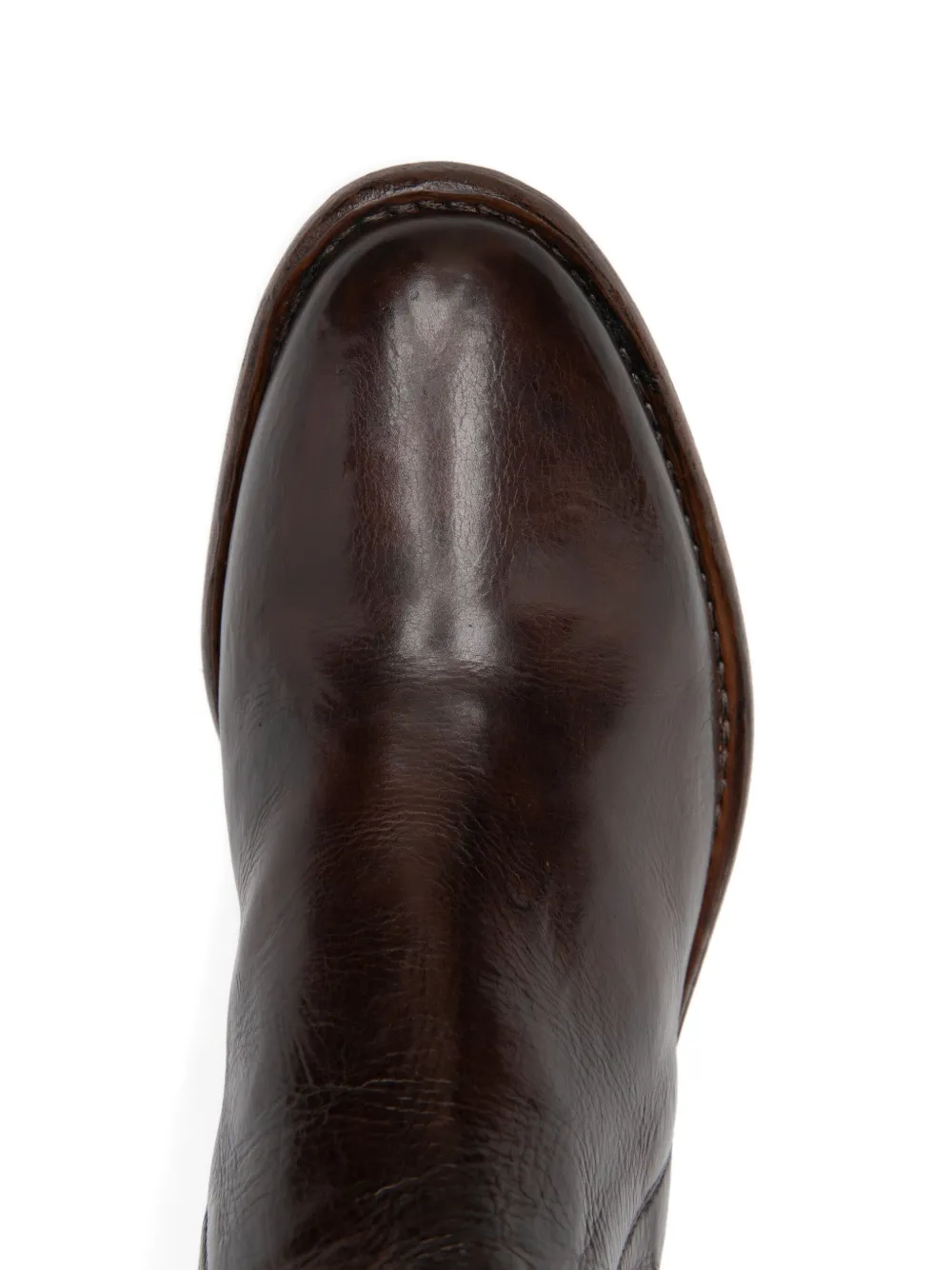 King Tartufoli Shoes Leather Chelsea Boots In Brown