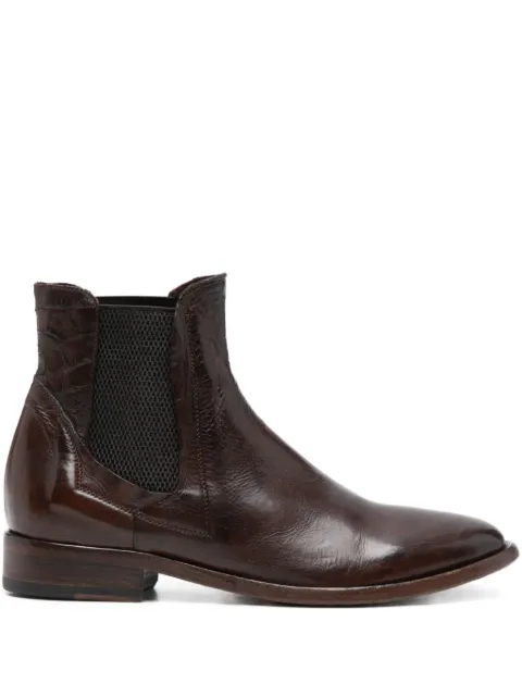 KING TARTUFOLI SHOES leather chelsea boots