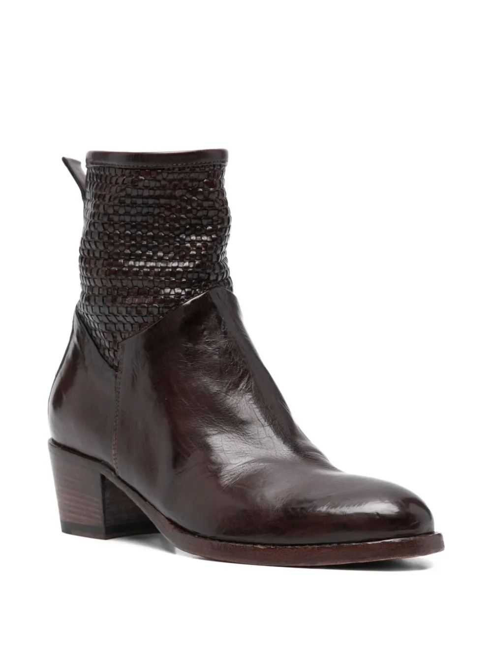 King Tartufoli Shoes 45mm Leather Boots In Brown