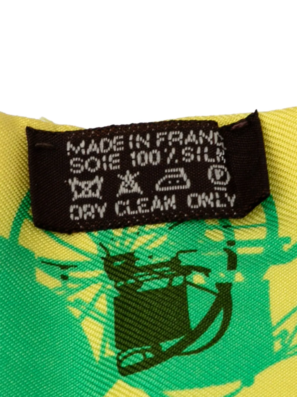 Hermès Pre-Owned mascada Rayons X Twilly de seda Narrow de seda del siglo XX | Image 2