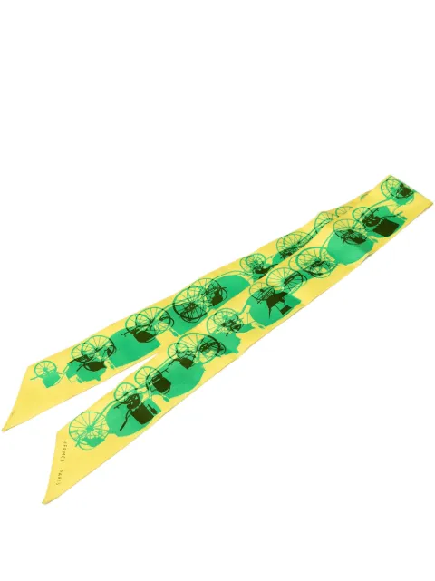 Hermès Pre-Owned 20th Century Rayons X Silk Twilly Scarf scarves