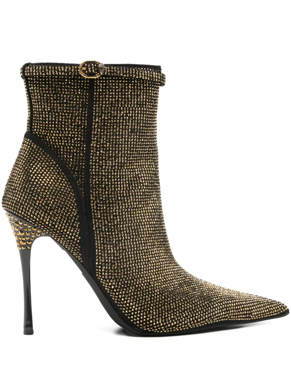 Kurt Geiger 105mm Studded Buckle Boots In Multi