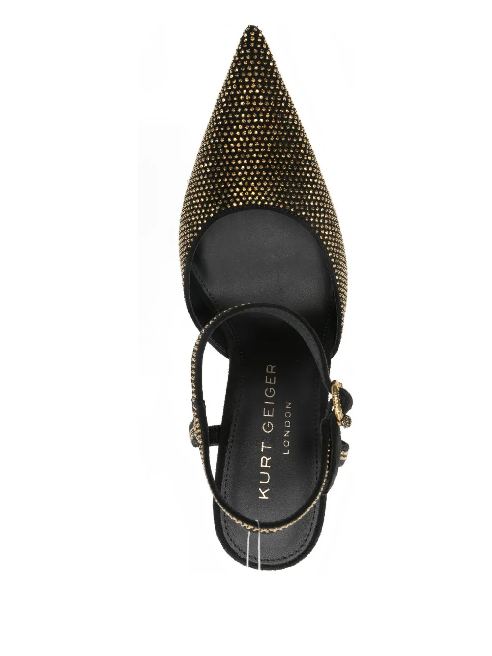 Kurt Geiger Mayfair Pumps With Crystals In Black