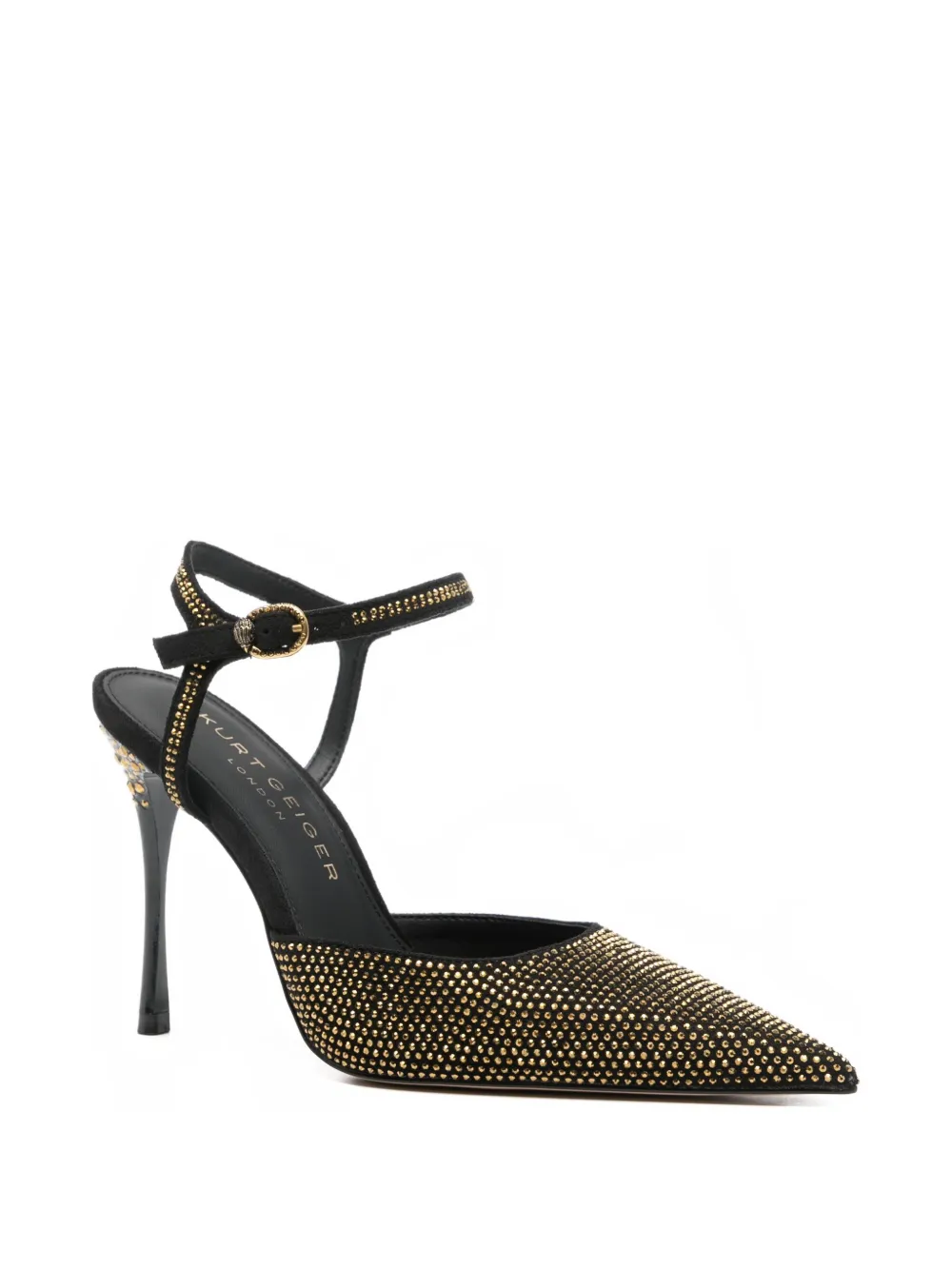 Kurt Geiger Mayfair Pumps With Crystals In Black