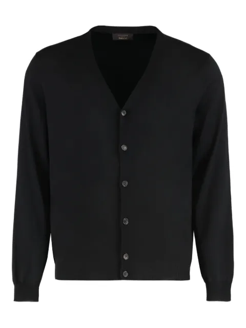 slowear button-fastening V-neck cardigan