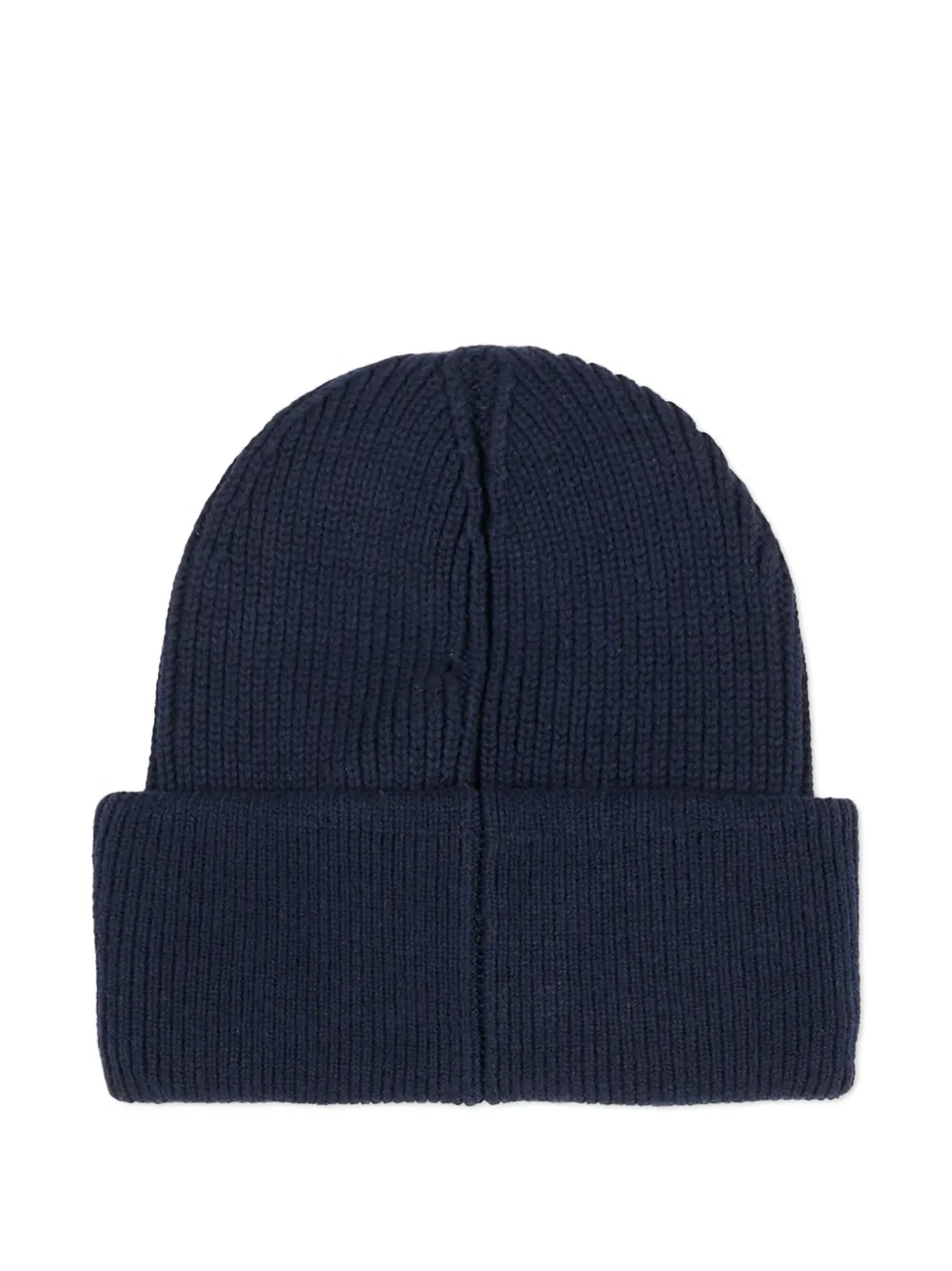 Timberland Embroidered-logo Beanie Hat In Blue
