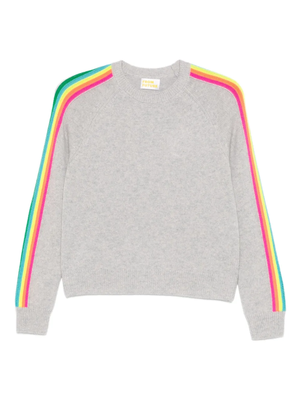 FROM FUTURE striped sweater | Grey | Image 1