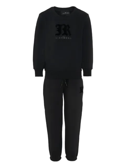 John Richmond Junior logo-appliqué tracksuit set 