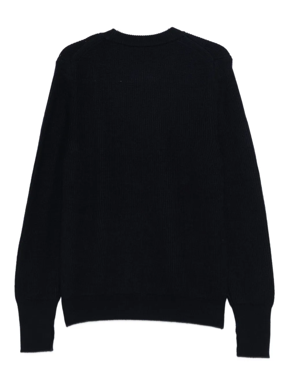 Norse Projects Henning geribbelde trui - Blauw