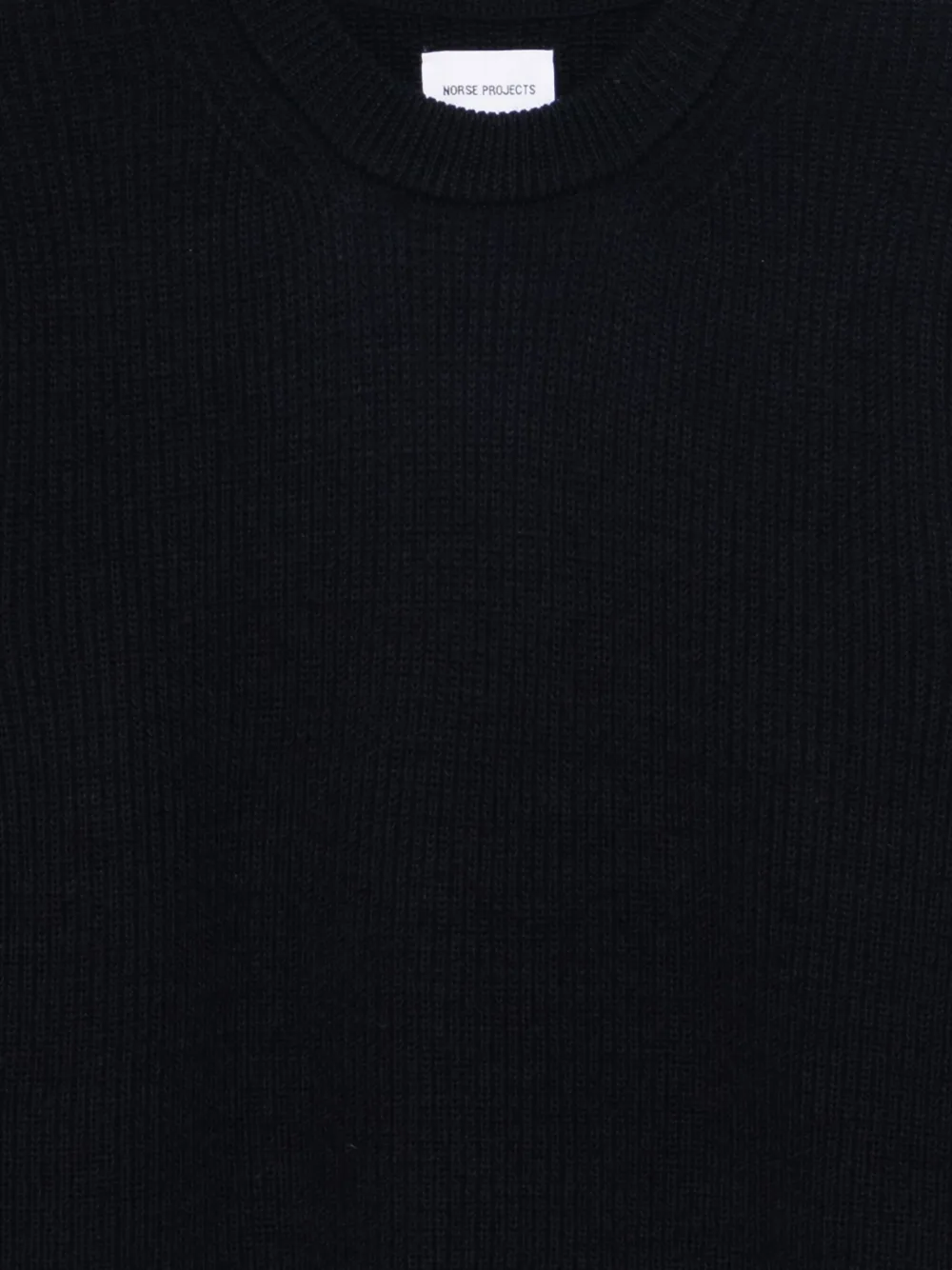 Norse Projects Henning geribbelde trui Blauw