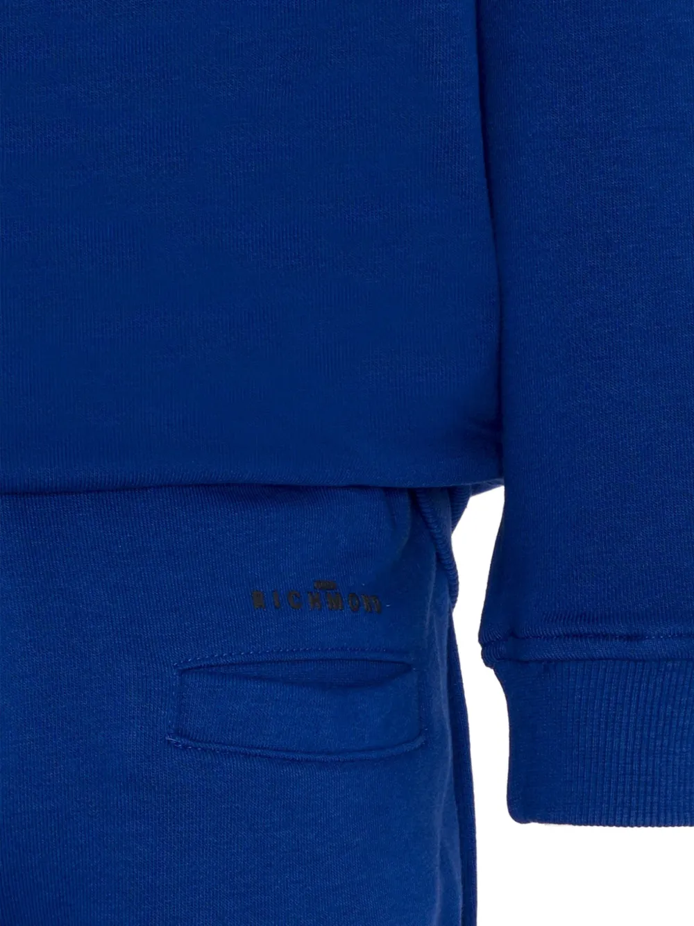 John Richmond Junior Hooded Tracksuit Set In Blue