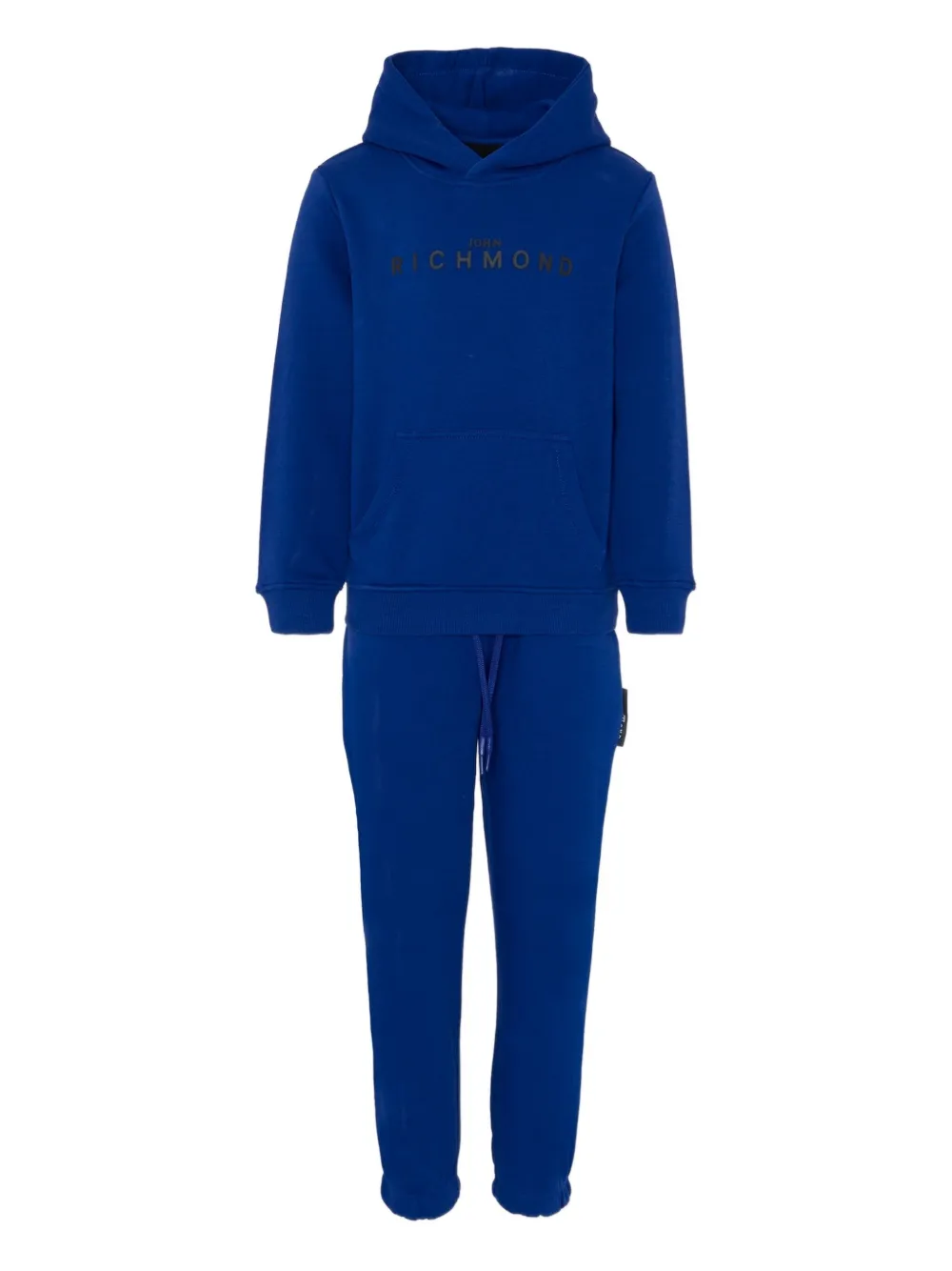 John Richmond Junior Hooded Tracksuit Set In Blue