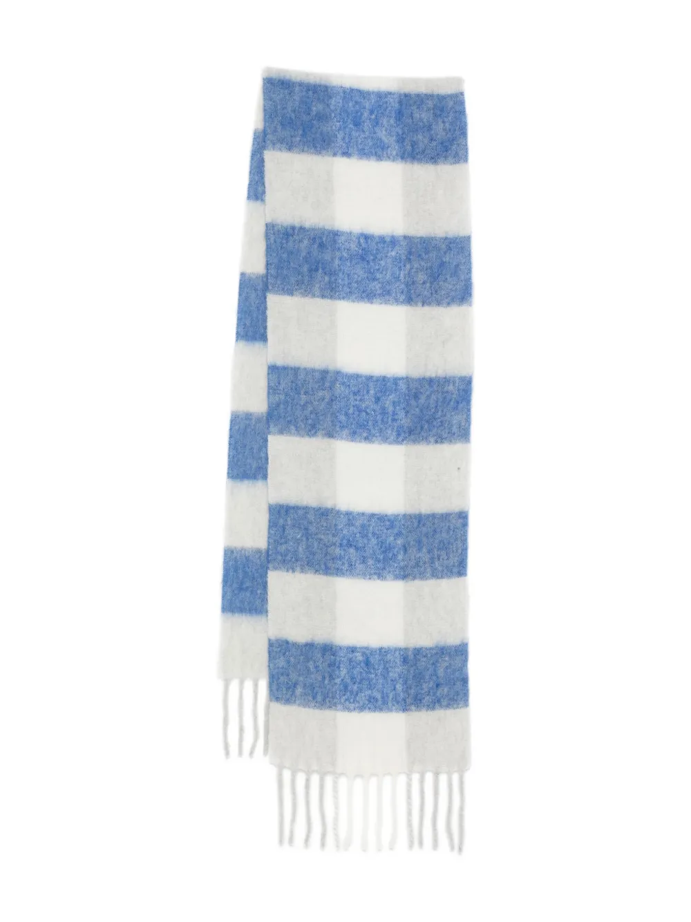WRSTBHVR Rania fringe-edge scarf | Blue | Image 1