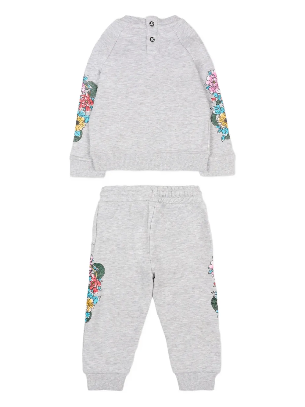 John Richmond Junior Trainingspak met bloemenprint Grijs