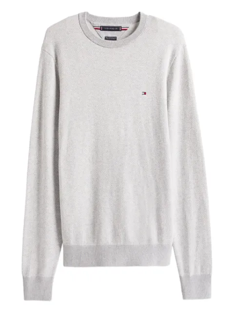 Tommy Hilfiger Herringbone crew-neck sweater