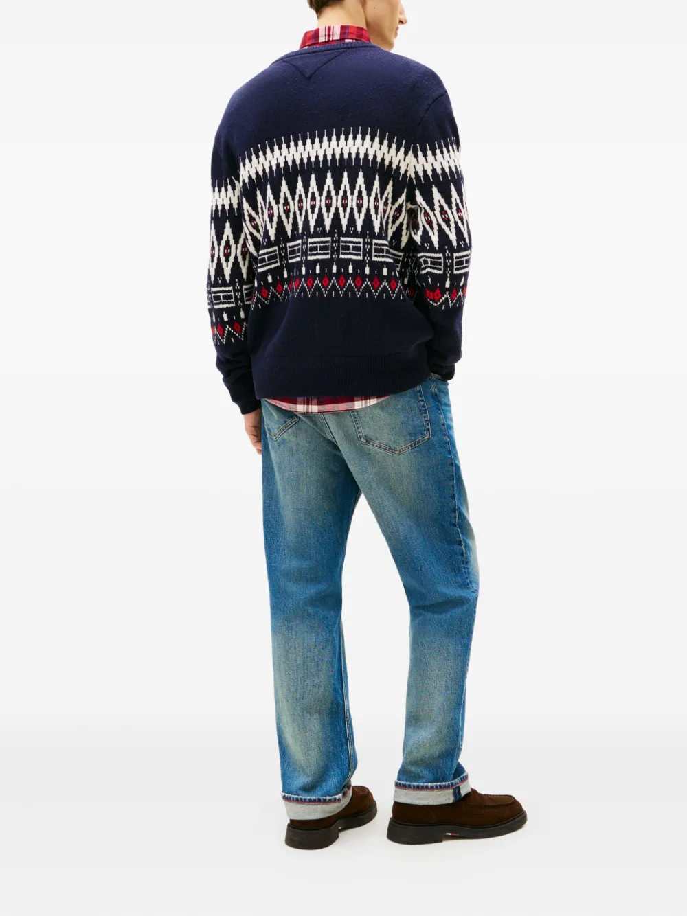 Tommy Hilfiger Trui met patroon Blauw