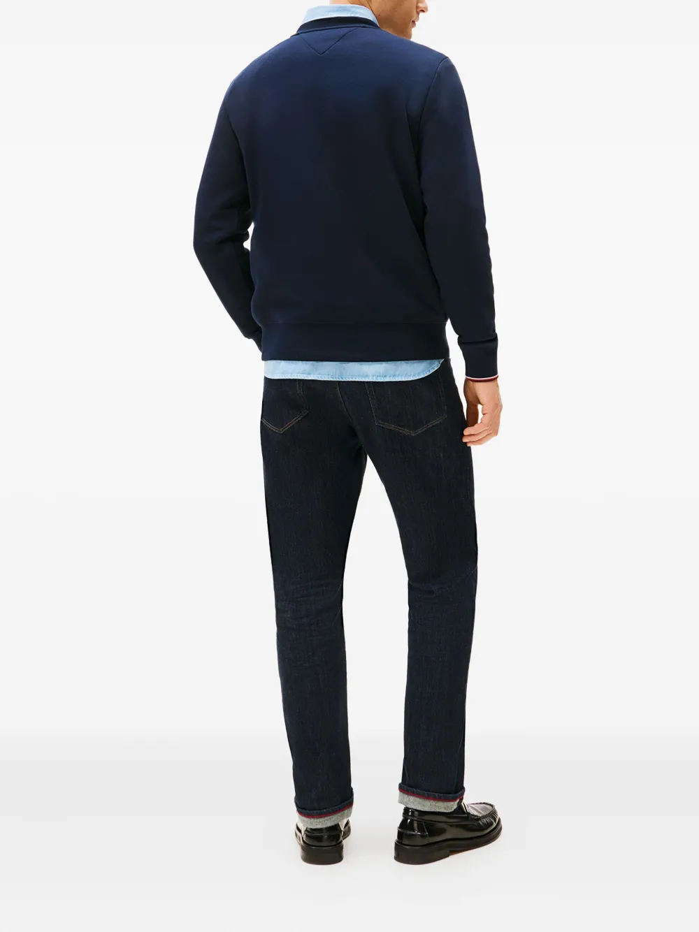 Tommy Hilfiger Sweater met ronde hals Blauw