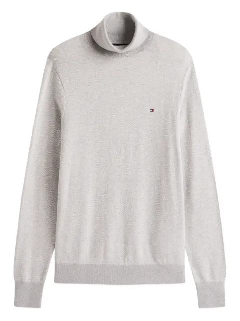 Tommy Hilfiger turtleneck logo sweater