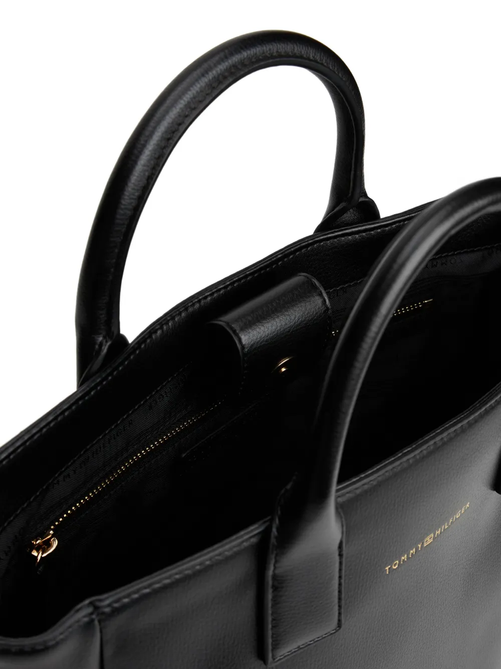 Tommy Hilfiger Shopper met handvat Zwart