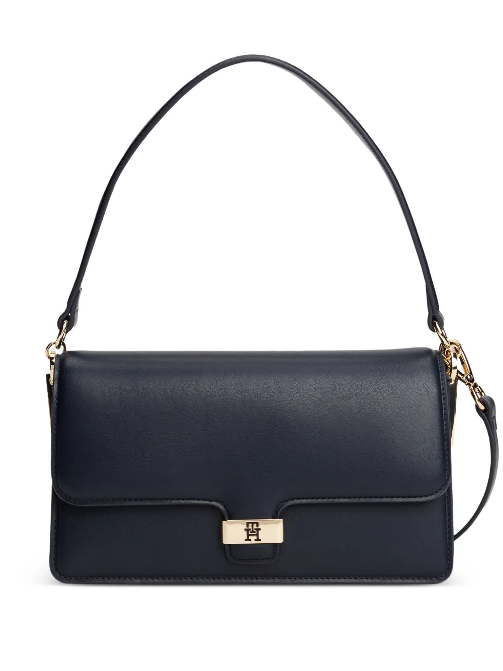 Tommy Hilfiger logo-plaque shoulder bag - Blu