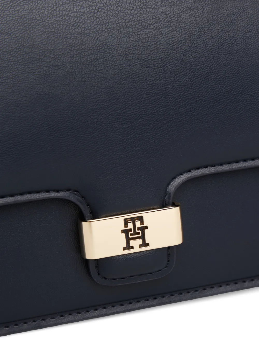 Tommy Hilfiger Schoudertas met logoplakkaat Blauw