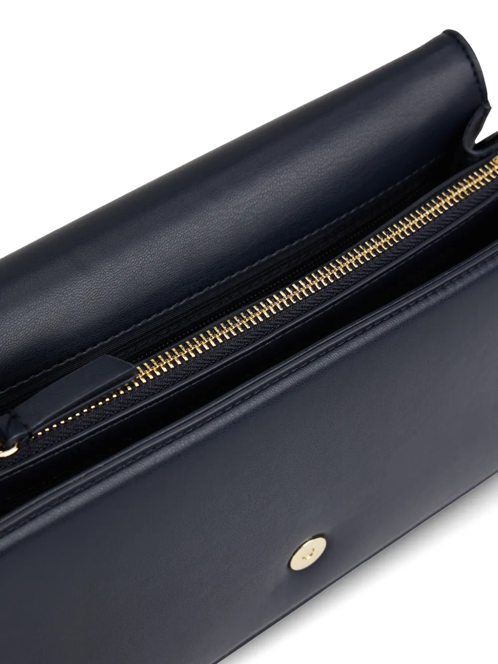 Tommy Hilfiger Schoudertas met logoplakkaat Blauw