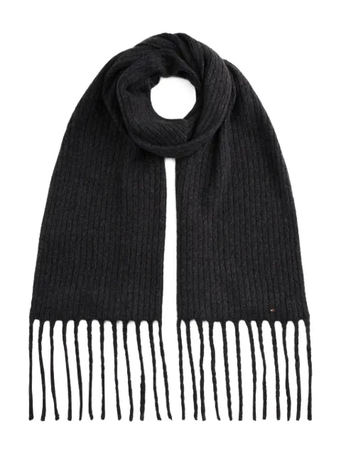 Tommy Hilfiger fringed scarf