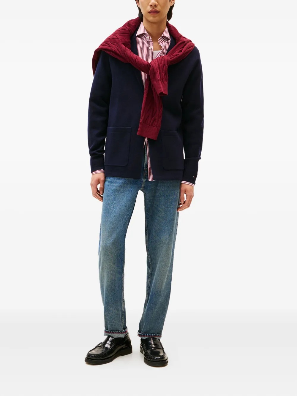 Tommy Hilfiger Smart Casual patch-pockets cardigan | Cardigans | Image 2