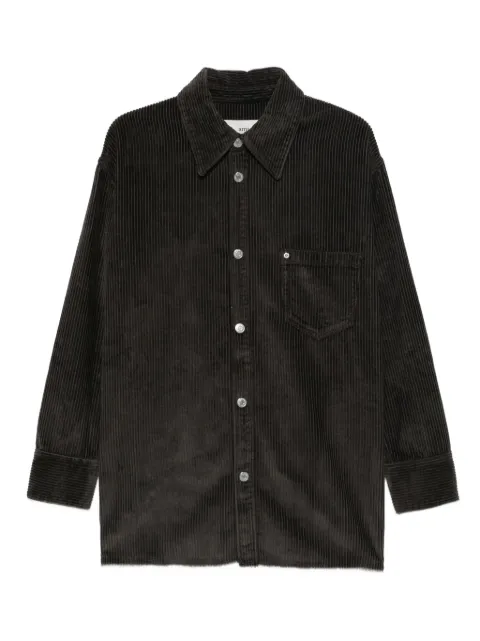 AMI Paris Side Slit shirt