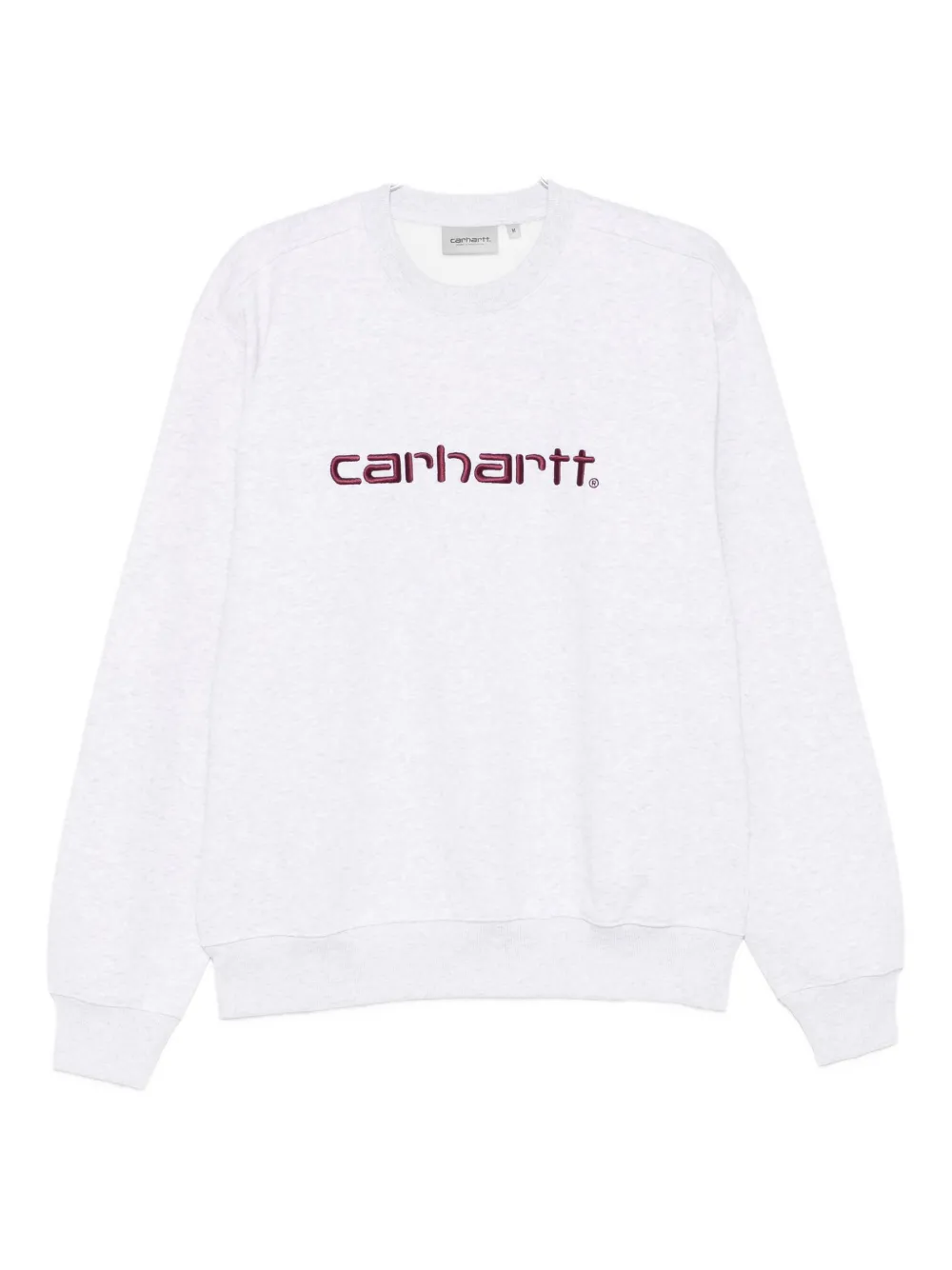 Carhartt Logo Sweatshirt In White
