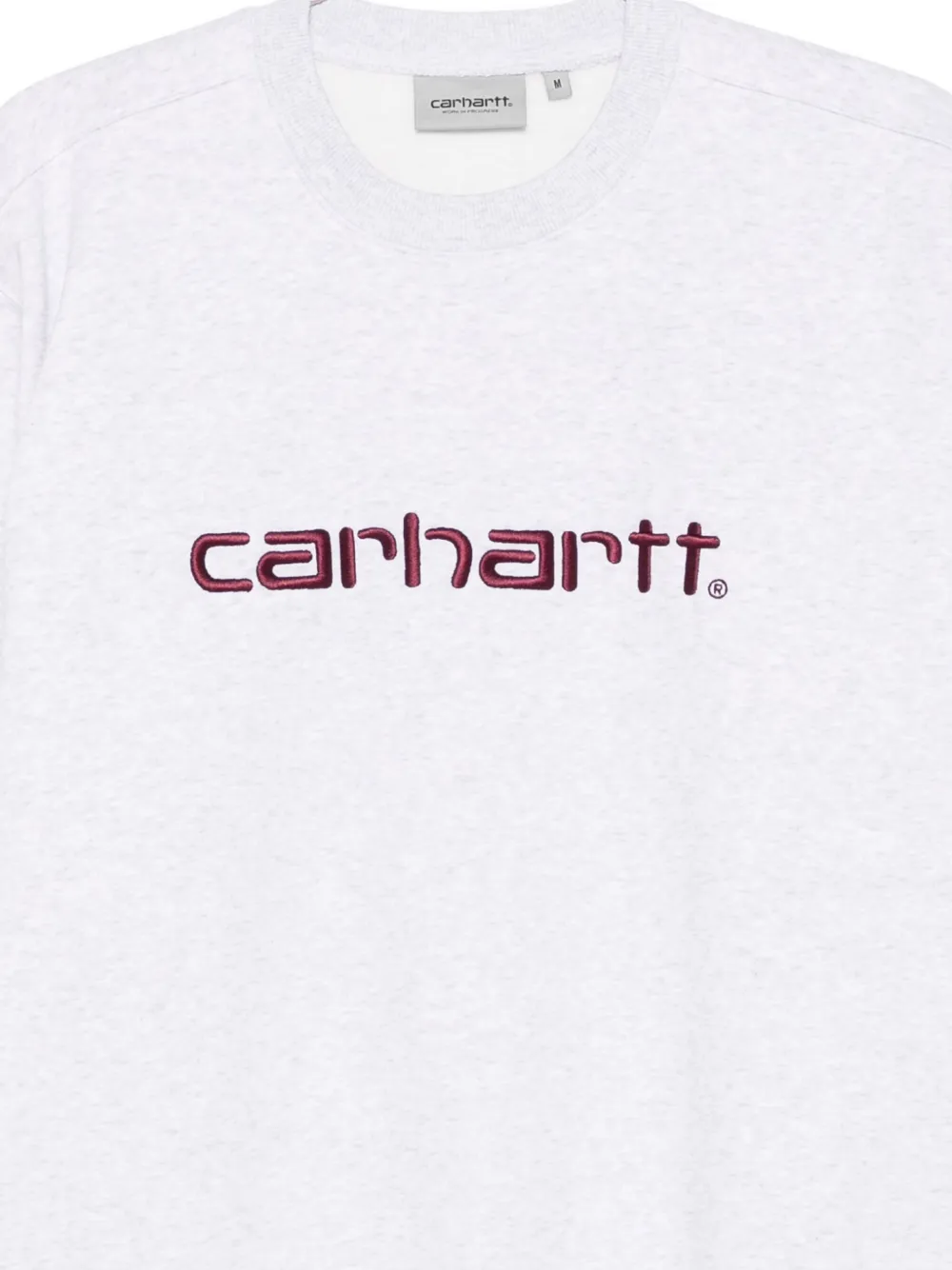 Carhartt Logo Sweatshirt In White