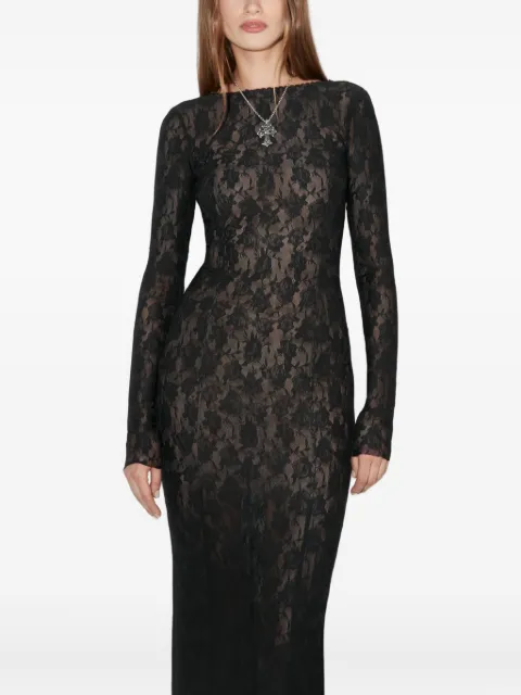 MISBHV  Lace flower maxi Dress